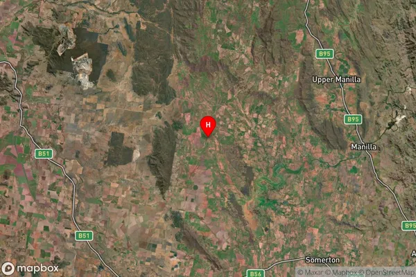 Rangari,New South Wales Satellite Map