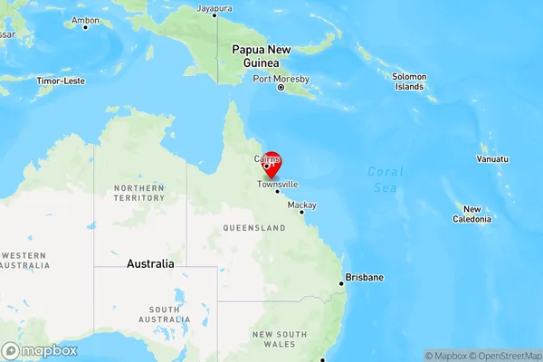 Hinchinbrook,Queensland Region Map