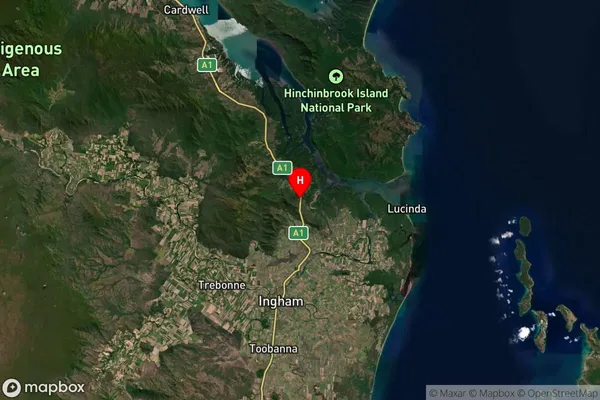 Rungoo,Queensland Satellite Map