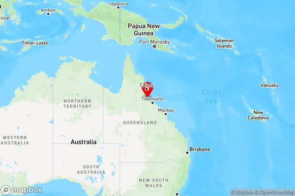 Abergowrie,Queensland Region Map