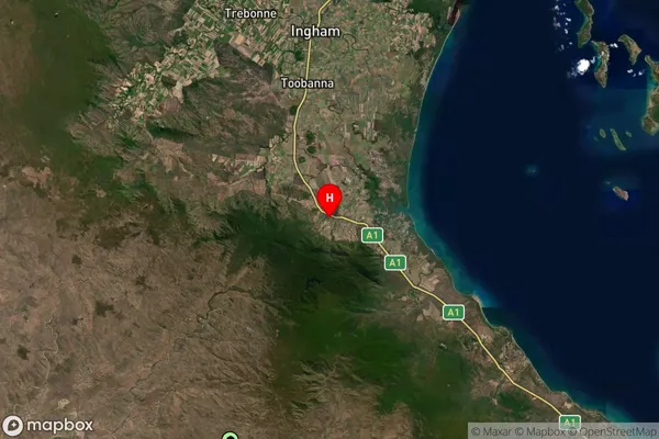 Bambaroo,Queensland Satellite Map