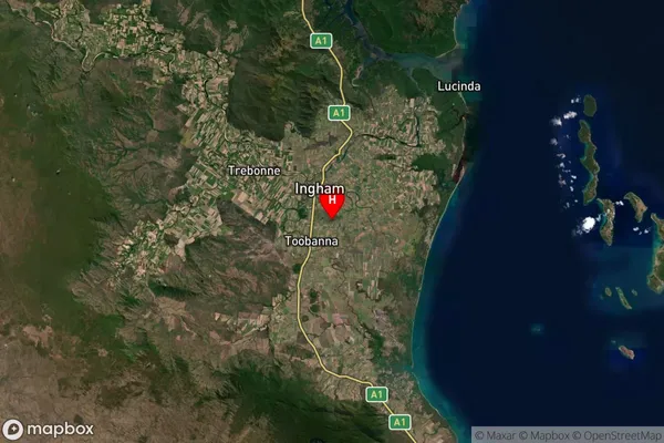 Blackrock,Queensland Satellite Map