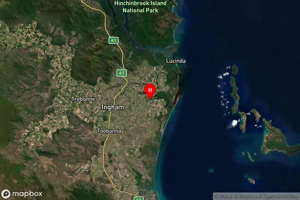 Braemeadows,Queensland Satellite Map