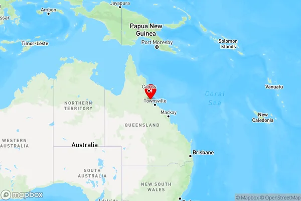 Dalrymple Creek,Queensland Region Map