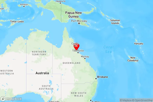 Forrest Beach,Queensland Region Map