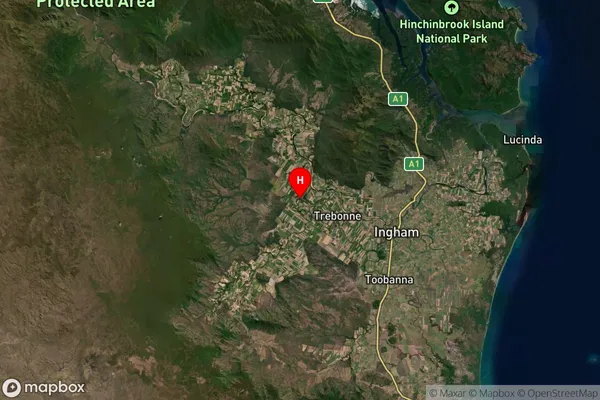 Lannercost,Queensland Satellite Map