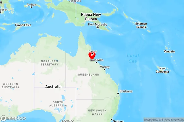 Valley Of Lagoons,Queensland Region Map