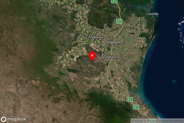 Wharps,Queensland Satellite Map