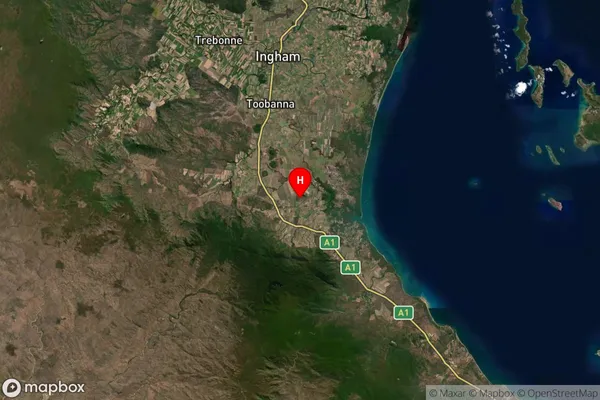 Yuruga,Queensland Satellite Map