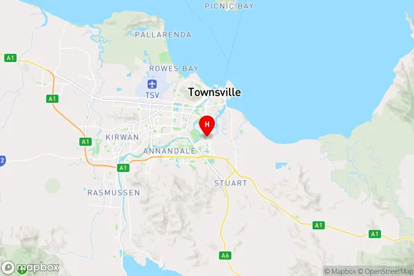 Idalia,Queensland Area Map