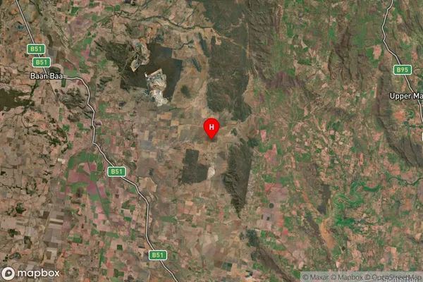 Wean,New South Wales Satellite Map