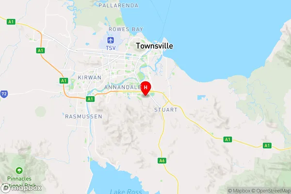 Wulguru,Queensland Area Map