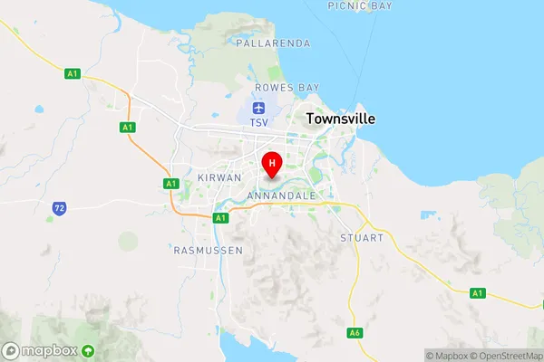 Aitkenvale,Queensland Area Map