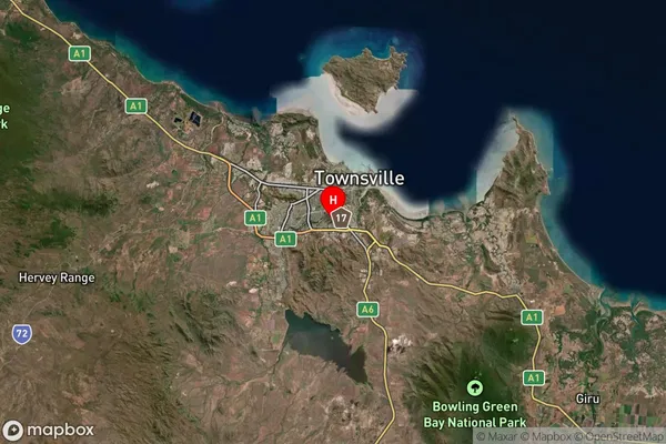 Annandale,Queensland Satellite Map