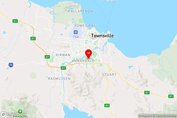 Annandale,Queensland Area Map