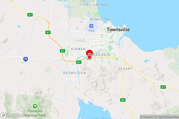 Douglas,Queensland Area Map