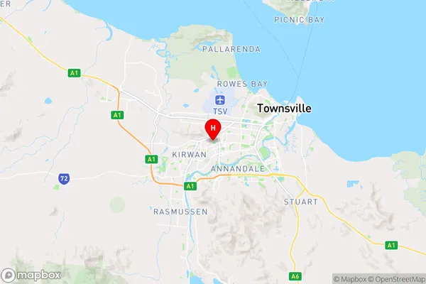 Heatley,Queensland Area Map