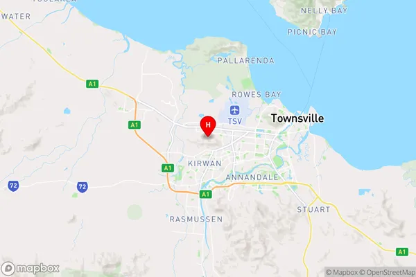 Mount Louisa,Queensland Area Map