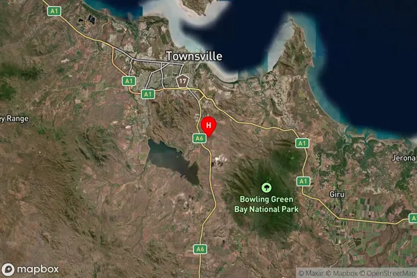 Brookhill,Queensland Satellite Map