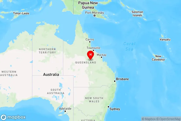 Buchanan,Queensland Region Map