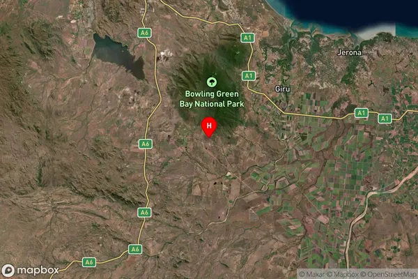 Majors Creek,Queensland Satellite Map