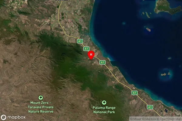 Mutarnee,Queensland Satellite Map