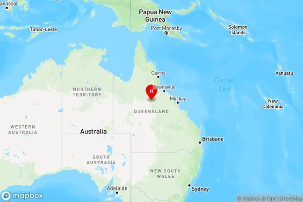 Prairie,Queensland Region Map