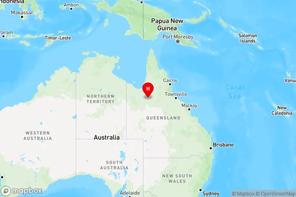 Savannah,Queensland Region Map