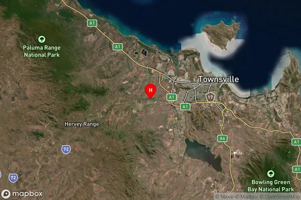 Rangewood,Queensland Satellite Map