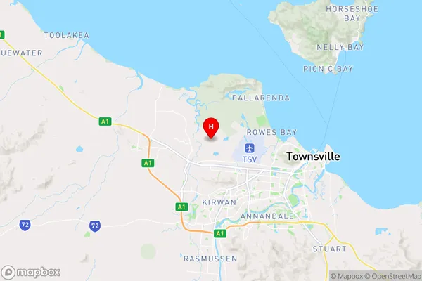 Bohle,Queensland Area Map