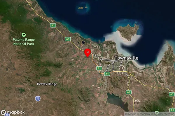 Jensen,Queensland Satellite Map