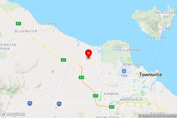 Mount Low,Queensland Area Map