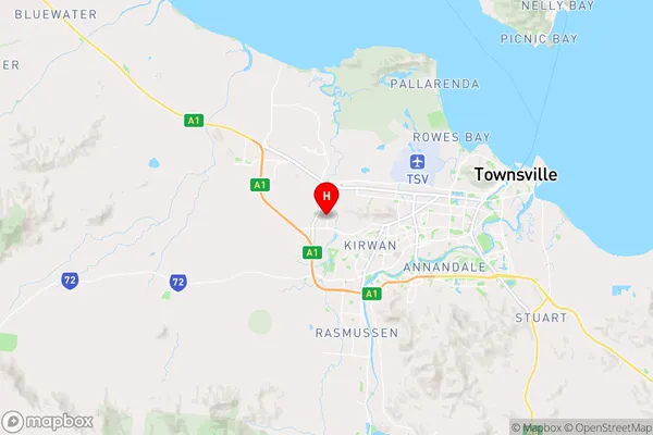 Shaw,Queensland Area Map