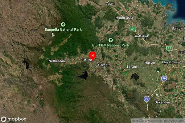 Pinnacle,Queensland Satellite Map