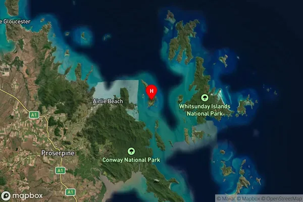 South Molle,Queensland Satellite Map