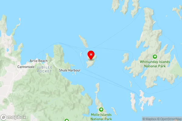 South Molle,Queensland Area Map