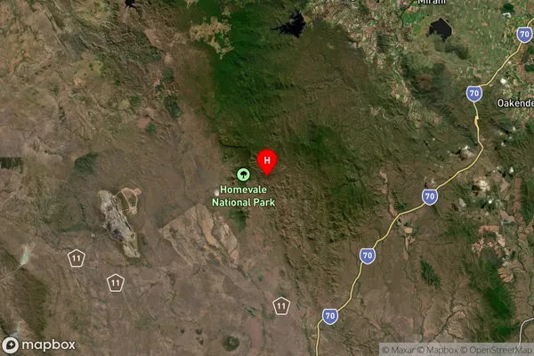 Mt Britton,Queensland Satellite Map