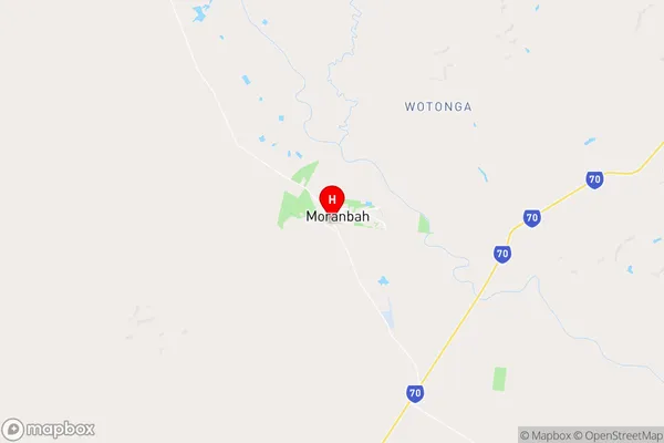 Moranbah,Queensland Area Map