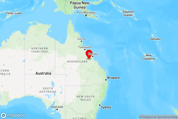 Moranbah,Queensland Region Map