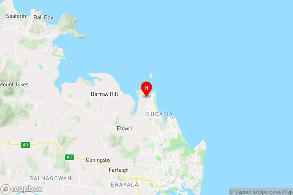 Shoal Point,Queensland Area Map