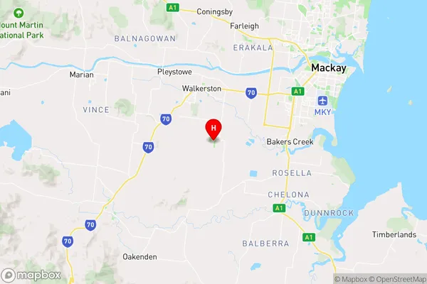 Palmyra,Queensland Area Map