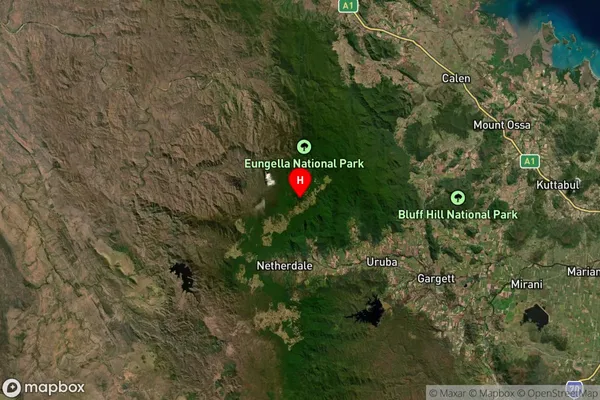 Dalrymple Heights,Queensland Satellite Map