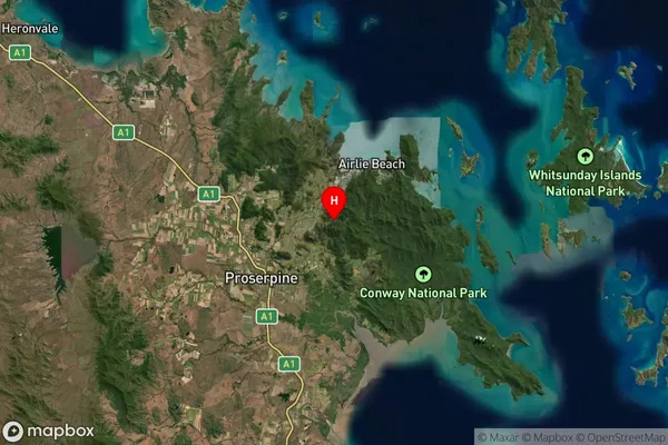 Brandy Creek,Queensland Satellite Map