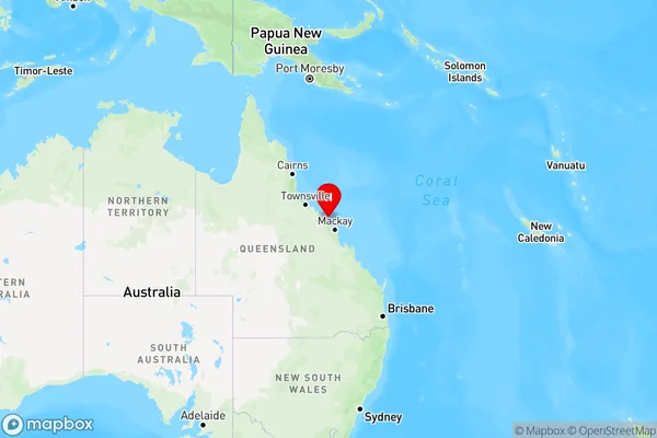 Brandy Creek,Queensland Region Map