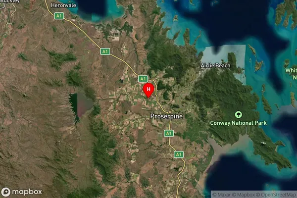 Foxdale,Queensland Satellite Map