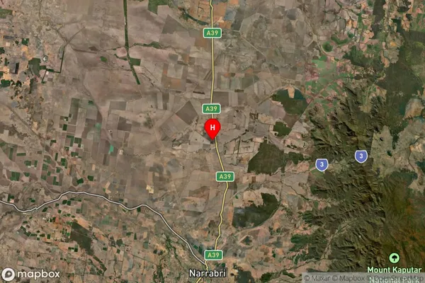 Edgeroi,New South Wales Satellite Map