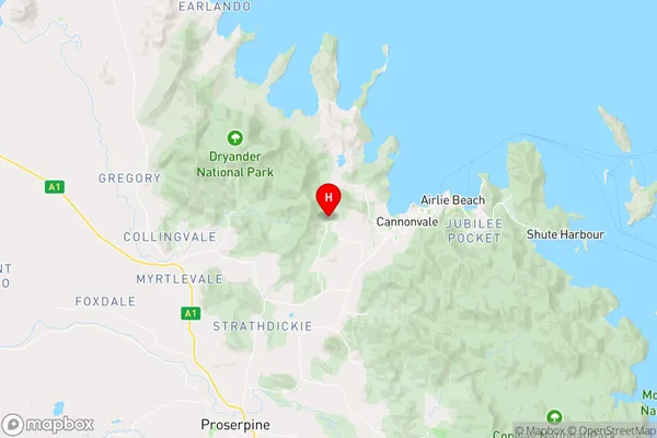 Riordanvale,Queensland Area Map