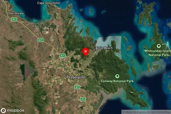 Sugarloaf,Queensland Satellite Map