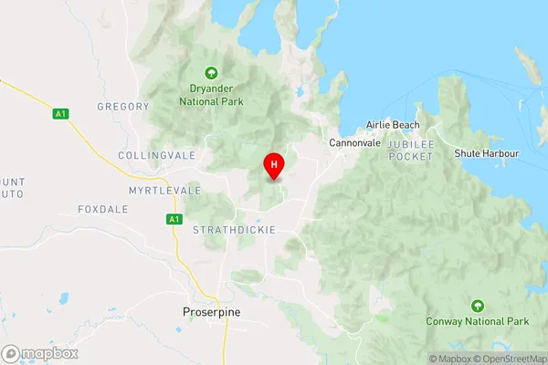 Sugarloaf,Queensland Area Map