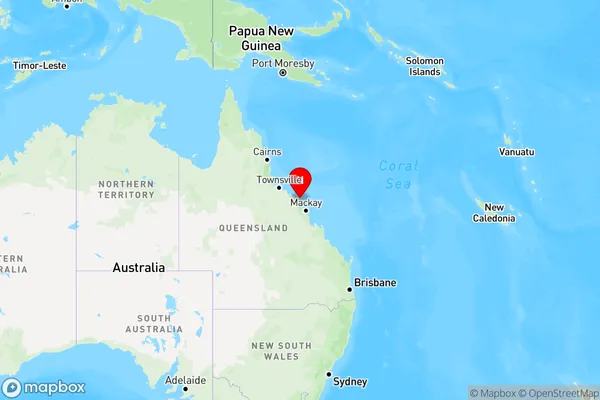 Woodwark,Queensland Region Map